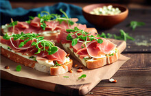 Delicious Sandwiches With Prosciutto Cheese And Micr  2.jpg