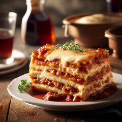 Wall Mural - lasagna