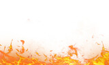 Fototapeta Kawa jest smaczna - fire flames background