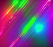Neon Background, Generative AI Illustration