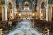 © Cavan Images - Interior of a greek church in Athens