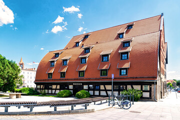 Wall Mural - Bydgoszcz granaries on the Brda River