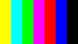 colour bars are a television test pattern