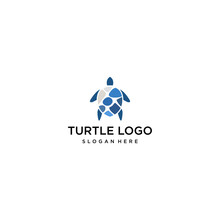 Turtle Logo Mosaic Simple