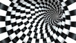 Abstract and optical illusion background