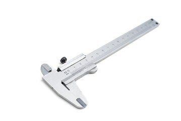 Caliper on white