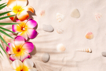 Wall Mural - tropical beach background