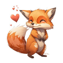 Chibi Valentine Day Cute Animal Characters Clipart - Get Creative Now!