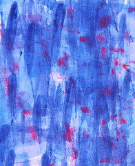  Abstract Colorful Blue Red Abstract Acrylic Strokes Dots Textured Background