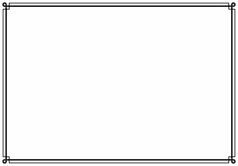 rectangular simple frame with copy space for your text or design