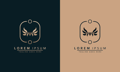 Beauty Lotus Logo And Business Card Design.