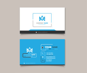 Wall Mural - Abstract business card template