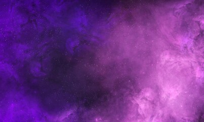 Wall Mural - space background with realistic nebula and shining stars. pink and blue galaxy space background. rea