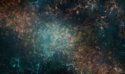 Wall Mural - space background with realistic nebula and shining stars. realistic starry night. magic color galaxy