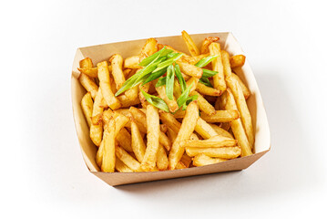 Poster - french fries in the box