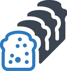 Sticker - Soft bread icon