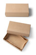 © Aratchaporn - Brown cardboard box on white