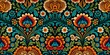 Russian floral pattern 