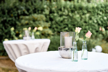 wedding table setting