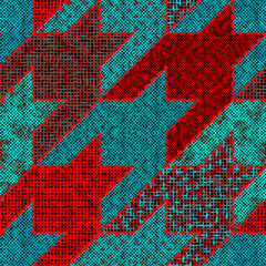 Fototapete - Imitation of a texture of rough canvas. Seamless pattern.