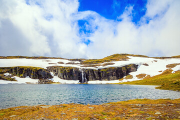 Wall Mural - The non-melting snowfields