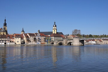 Wall Mural - Main bei Kitzingen