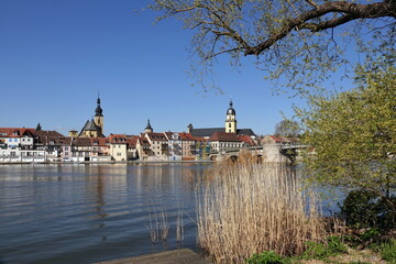 Wall Mural - Main bei Kitzingen