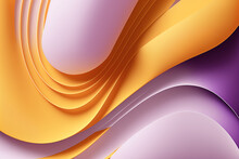 Abstract Orange Purple Background For Banner Template Wallpaper Poster Elegant Website Wall Generative AI.