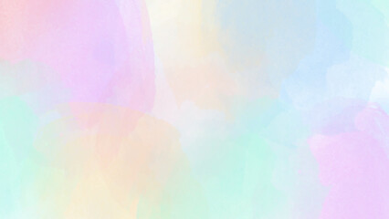 Fototapete - Abstract modern pink yellow blue background. Tie dye pattern. Watercolor background design texture