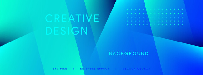 Wall Mural - 3d dark shadow soft creative blue design light template dynamic overlay banner background
