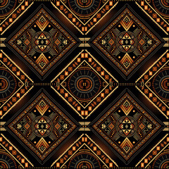 Poster - seamless african pattern