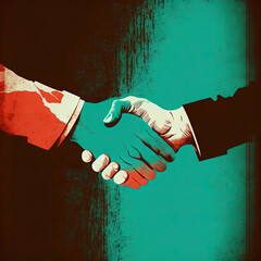 handshake between two professionals