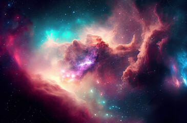 space abstract background