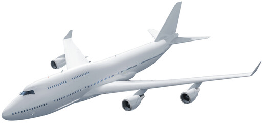 Wall Mural - flying airplane