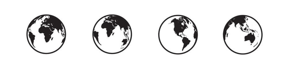 Poster - world planet earth isolated icon vector illustration design 10 eps.
