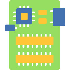 Sticker - Circuit Board Icon