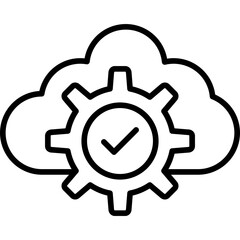 Sticker - Cloud Icon