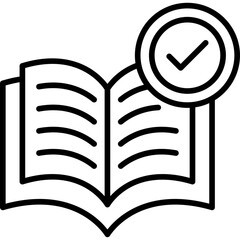 Poster - Book Icon