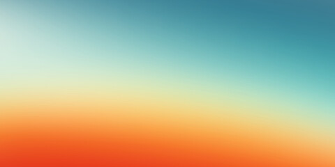 Poster - afternoon sky color gradation background design