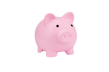 Wall Mural - Pink piggy bank