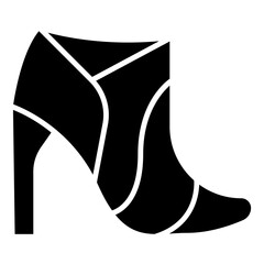 Poster - high heels icon