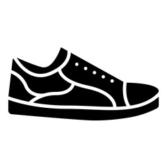 Canvas Print - shoes icon