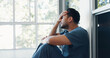 © Kay A/peopleimages.com - Nurse, stress or depression man on hospital floor in virus death, surgery fail or patient loss grief in Japanese clinic. Mental health, sad or anxiety for crying healthcare worker in medical burnout