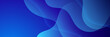 © Roisa - Modern blue abstract banner background
