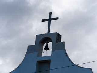 church steeple and cross