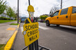 School crossing sign