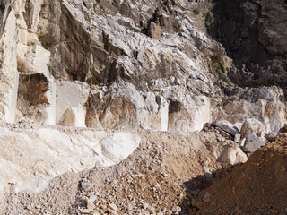 Wall Mural - Quarry in tuscany, Italy, Carrara