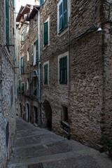 Wall Mural - a historic medieval Italian town