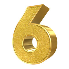 gold number 3d