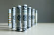 © Will Labrador - Dólares americanos, economía global, recesión e inflación